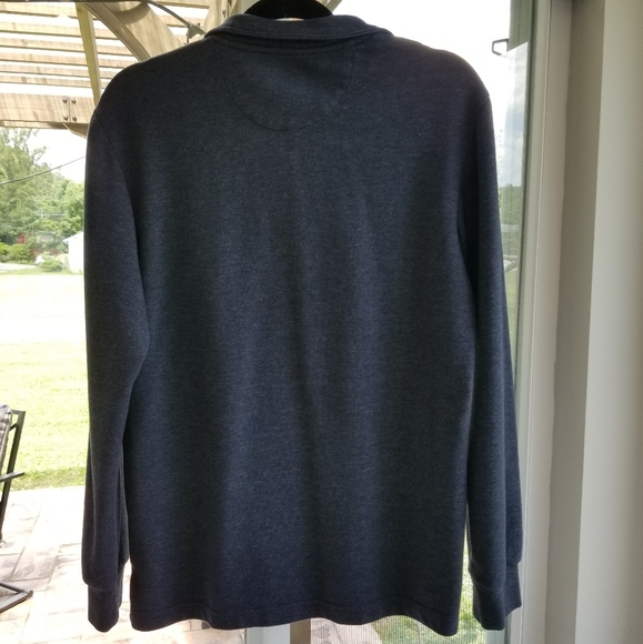 Chaps Mens Pullover Zippered - Picture 2 of 6